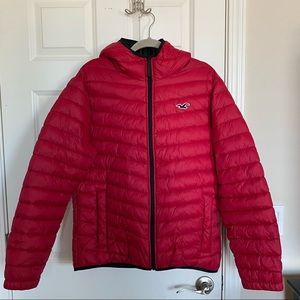 Hollister puffer jacket